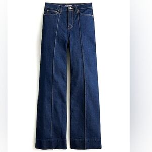 Pintuck Denim Trouser